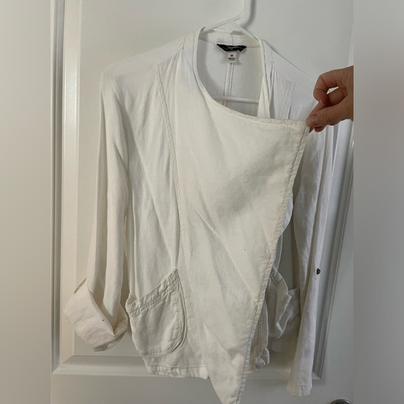 Supplies slight white, lightweight linen blazer - Picture 5 of 5